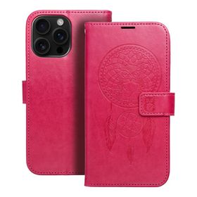 Etui z klapką na iPhone 16 PRO MAX Mezzo Book łapacz snów magenta