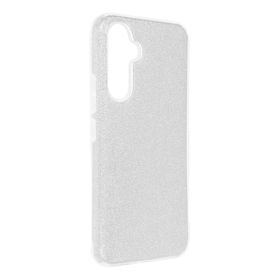 Etui na Samsung A54 5G Shining srebrne