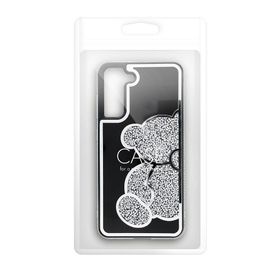 Etui na Samsung S25 EDGE Teddy Bear srebrne