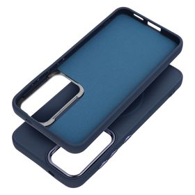 Etui na Samsung A52 5G / A52 LTE ( 4G ) / A52s 5G Frame Mag Cover zgodne z MagSafe granatowe
