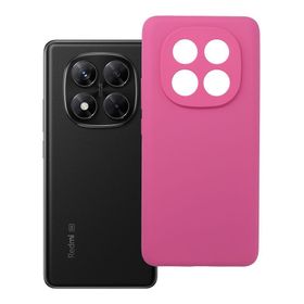 Etui na Xiaomi Redmi Note 14 PRO 5G Silicone 2mm (camera protection) różowe