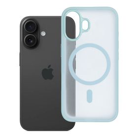 Etui na iPhone 16 Flexline Mag Cover zgodne z MagSafe zielone
