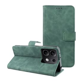 Etui z klapką na Xiaomi Redmi NOTE 13 5G Tender Book zielone