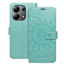 Etui z klapką na Xiaomi Redmi NOTE 13 4G Mezzo Book mandala zielone