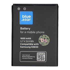 Bateria do Samsung S5830 Galaxy Ace / Galaxy Gio S5670 1600 mAh Blue Star Premium