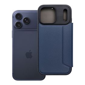 Etui z klapką na iPhone 17 PRO MAX / 18 PRO MAX Razor Book niebieskie