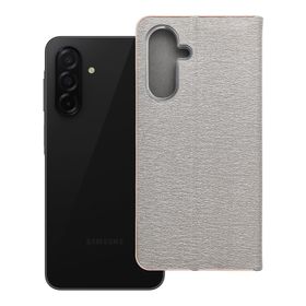 Etui z klapką na Samsung A26 5G Luna Book Gold srebrne