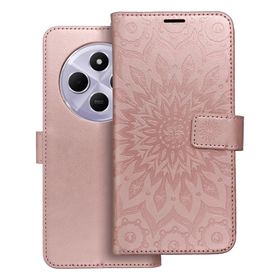 Etui z klapką na Xiaomi Redmi 14C Mezzo Book mandala złoto-różowe