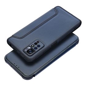 Etui z klapką na Xiaomi Redmi 14C Razor Book niebieskie