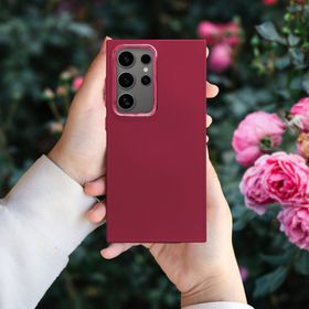 Etui na Samsung S21 FE Frame magenta