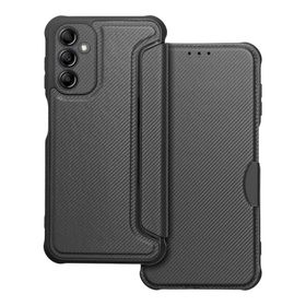 Etui z klapką na Samsung A14 4G / A14 5G Razor Book czarne