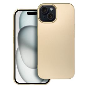 Etui na iPhone 15 Metallic złote