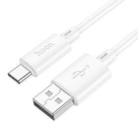 Kabel USB A do USB C Hoco 3A 2 m X88 biały
