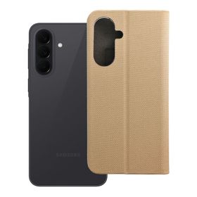 Etui z klapką na Samsung A37 5G Sensitive Book złote