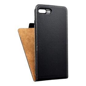 Etui z klapką pionowe na iPhone 7 / 8 PLUS Slim Flexi Fresh czarne