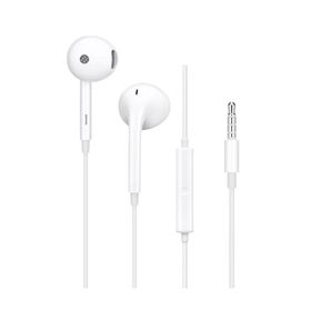 Oryginalne Słuchawki przewodowe douszne Jack 3,5 mm Oppo MH135 bulk białe