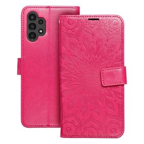 Etui z klapką na Samsung A13 4G Mezzo Book mandala magenta