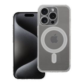 Etui na iPhone 15 PRO Clear Mag Cover (Str / Camera Protection) zgodne z MagSafe transparentne
