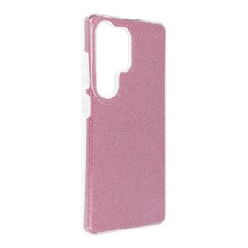 Etui na Samsung S25 ULTRA Shining różowe
