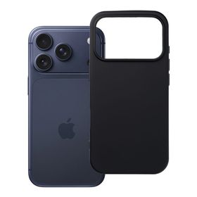 Etui na iPhone 17 Pro / 18 Pro (low camera edge) Silicone czarne
