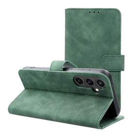 Etui z klapką na Samsung S23 FE Tender Book zielone