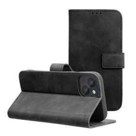Etui z klapką na iPhone 13 Tender Book czarne