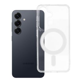 Etui na Samsung S25 Clear Mag Cover (Str) zgodne z MagSafe transparentne