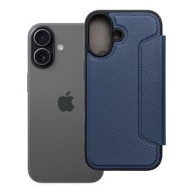 Etui z klapką na iPhone 17 Razor Book niebieskie