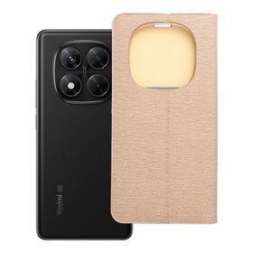 Etui z klapką na Xiaomi Redmi NOTE 14 PRO 5G / 14 PRO PLUS 5G Luna Book Gold złote