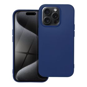 Etui na iPhone 15 PRO Soft ciemnoniebieskie
