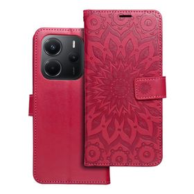 Etui z klapką na Xiaomi Redmi NOTE 14 5G Mezzo Book mandala magenta