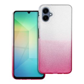 Etui na Samsung A06 5G Shining transparentne różowe
