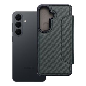 Etui z klapką na Samsung S26 Razor Book ciemnozielone