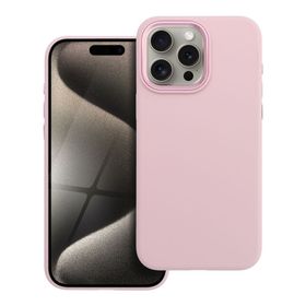 Etui na iPhone 15 PRO MAX Forcell F-Protect Frame Premium zgodne z MagSafe różowe 0INT