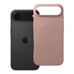 Etui na iPhone 17 AIR Silicone Mag Cover zgodne z MagSafe (big hole) różowe