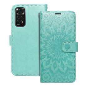Etui z klapką na Xiaomi Redmi NOTE 11 / 11S Mezzo Book mandala zielone