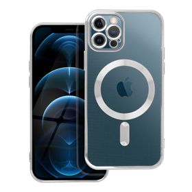 Etui na iPhone 12 PRO Electro Mag Cover zgodne z MagSafe srebrne