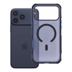 Etui na iPhone 17 PRO MAX / 18 PRO MAX (low camera edge) Forcell F-Protect BumperX Premium zgodne z MagSafe granatowe 0INT