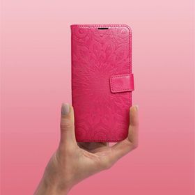Etui z klapką na iPhone 17 / 18 Mezzo Book łapacz snów magenta