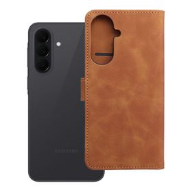 Etui z klapką na Samsung A37 5G Tender Book brązowe