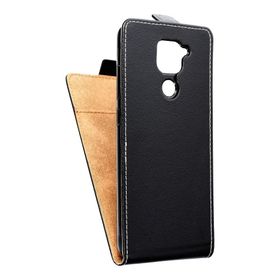 Etui z klapką pionowe na Xiaomi Redmi NOTE 9 Slim Flexi Fresh czarne