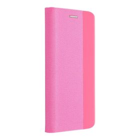 Etui z klapką na Samsung A10 Sensitive Book różowe
