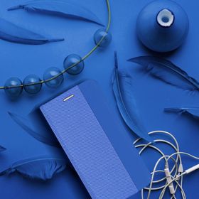 Etui z klapką na Samsung S25 PLUS Sensitive Book niebieskie