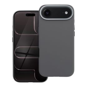 Etui na iPhone 17 AIR Forcell F-Protect Frame Premium zgodne z MagSafe szare 0INT