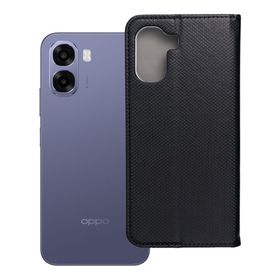 Etui z klapką na Oppo A6x Smart Case Book czarne