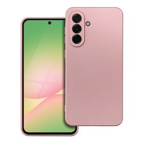 Etui na Samsung A56 5G Metallic różowe