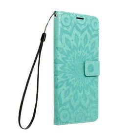 Etui z klapką na Samsung S24 FE Mezzo Book mandala zielone