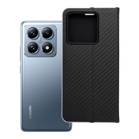 Etui z klapką na Xiaomi 14T Luna Book Carbon czarne