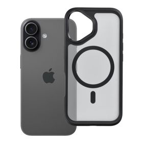 Etui na iPhone 17 Forcell F-Protect Smoke Hybrid Premium zgodne z MagSafe czarne 0INT