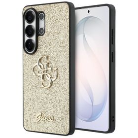 GUESS futerał do SAMSUNG S26 Ultra GUHCS26LHG4SGD (Fixed Glitter 4G Big Metal Logo) złoty